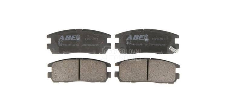 Komplet pločica, disk-kočnica