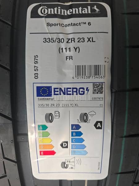 Continental 335/30 R23 Letnja