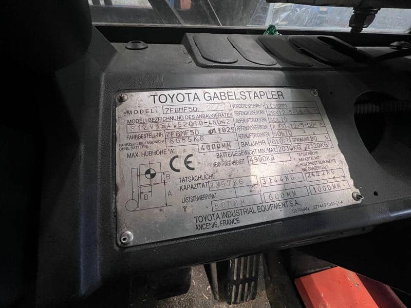 Toyota 7FBMF50 5t
