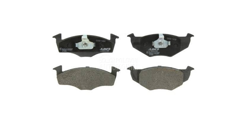 Komplet pločica, disk-kočnica