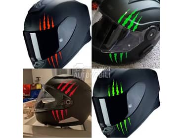 Kandze nalepnice za kacigu