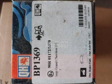 PLOČICE PREDNJE za Jeep Grand Cherokee