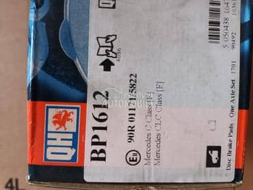 PLOČICE PREDNJE za Mercedes Benz C 320, C 350, CLK 320 ...