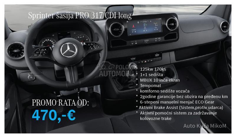 Mercedes Benz Sprinter AKCIJA 470e rata