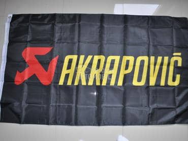Akrapovic baner - 90 x 150 cm