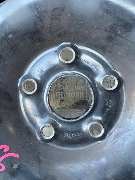 Čelične felne  15" 5 x 112