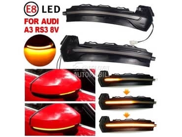 Dinamicki led migavci za Audi A3 od 2012. do 2020. god.