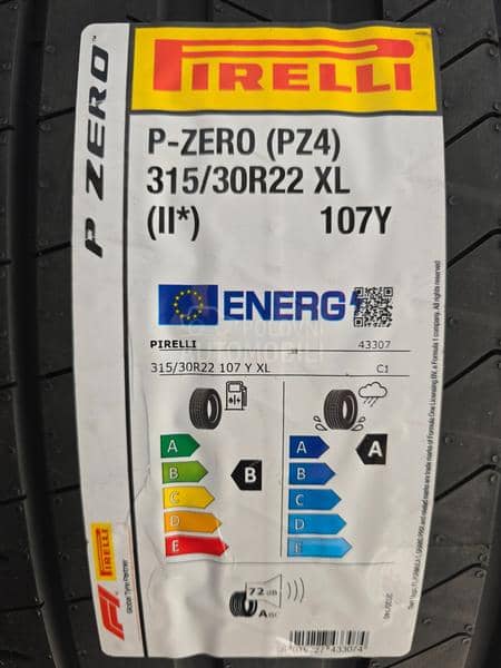 Pirelli 315/30 R22 Letnja