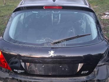 gepek vrata crna za Peugeot 207