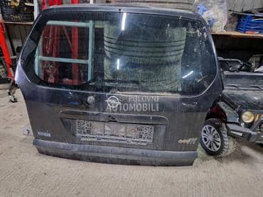 Gepek vrata crna boja za Opel Zafira od 1998. do 2005. god.