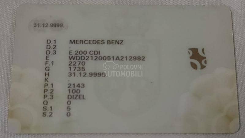 Mercedes Benz E 200 CDI
