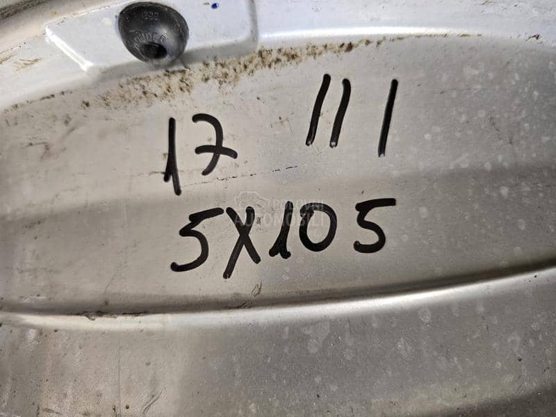 Aluminijumske felne opel 17" 5 x 105