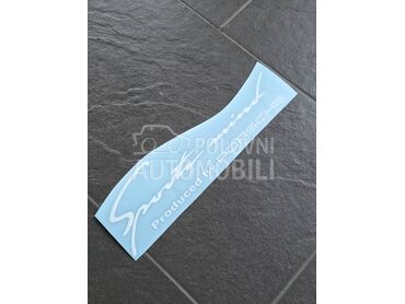 Nalepnica sport mind NOVO za Porsche 356, 911, 924 ...