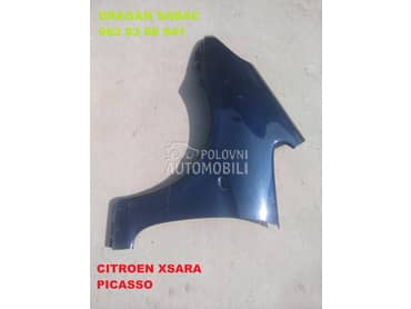 Blatobran i krilo za Citroen Berlingo, C1, C2 ... od 1996. do 2012. god.