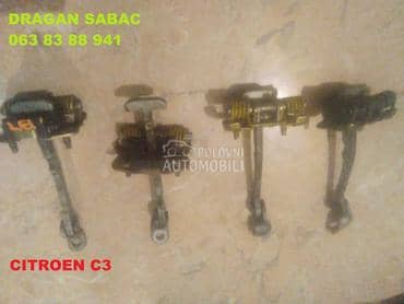 Šarke i zglob, graničnik za Citroen Berlingo, C1, C2 ... od 1996. do 2012. god.