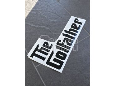 Nalepnica the golfather NOVO za Volkswagen Golf 1, Golf 2, Golf 3 ...