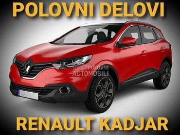 Delovi za Renault Kadjar 2015-2022