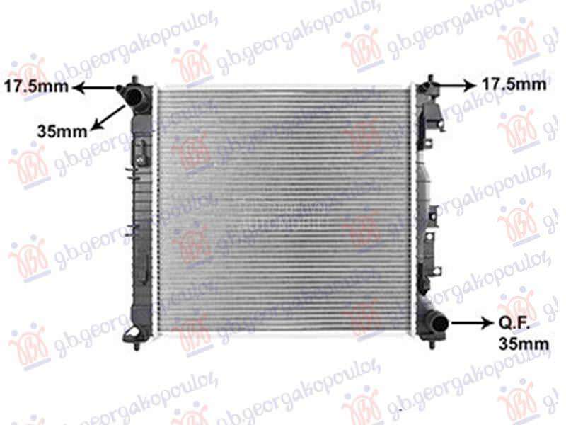 HLADNJAK MOTORA 1.6 BENZIN/...