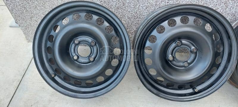 Čelične felne  15" 4 x 100