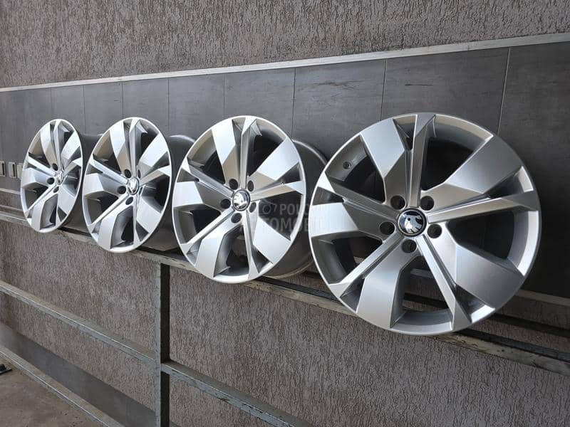 Aluminijumske felne škoda original 18" 5 x 112