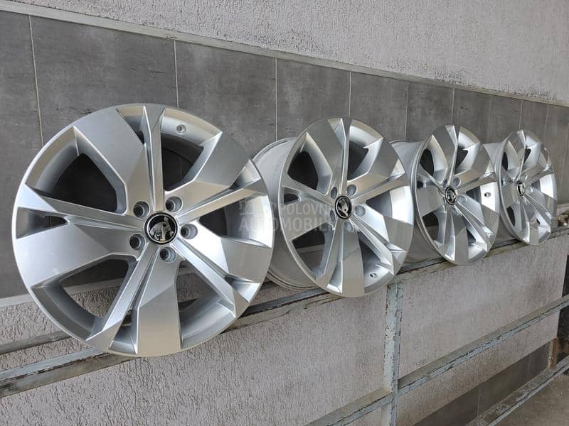 Aluminijumske felne škoda original 18" 5 x 112