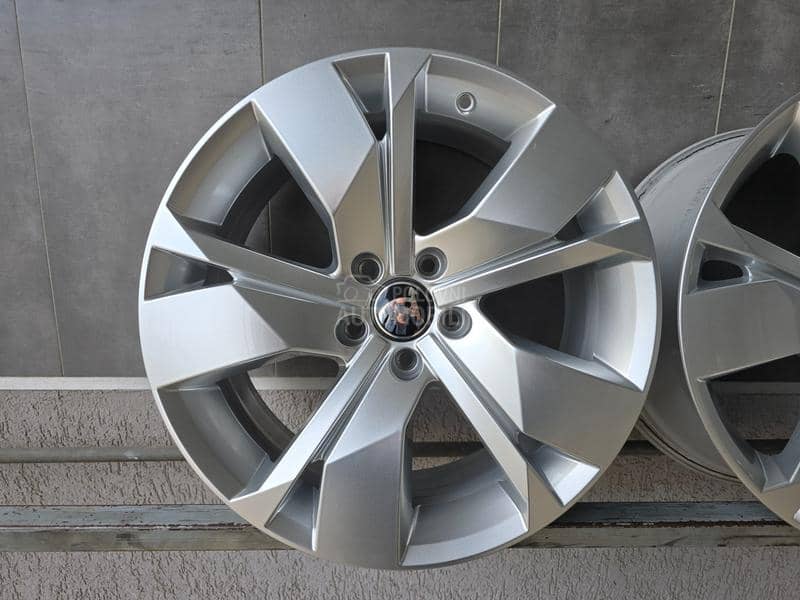 Aluminijumske felne škoda original 18" 5 x 112