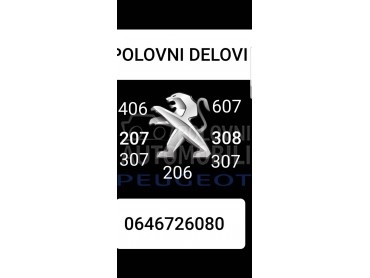 polovni delovi za Peugeot 406 od 2000. do 2003. god.