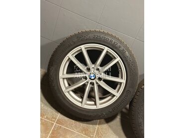 Aluminijumske felne BMW nove gume leto 17" 5 x 112