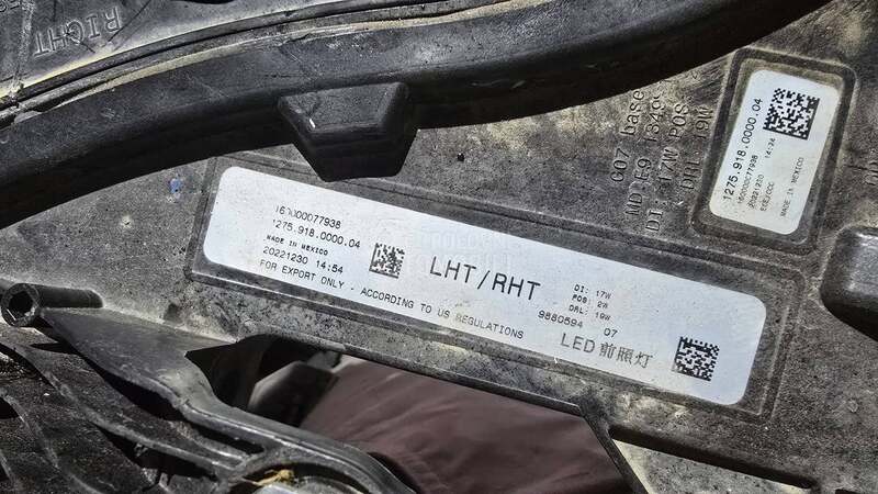 desni led far g07 lci