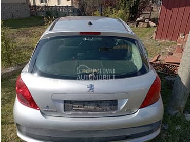 Gepek vrata za Peugeot 207