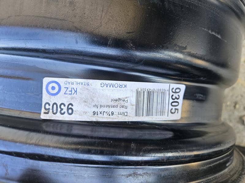 Čelične felne  16" 5 x 108