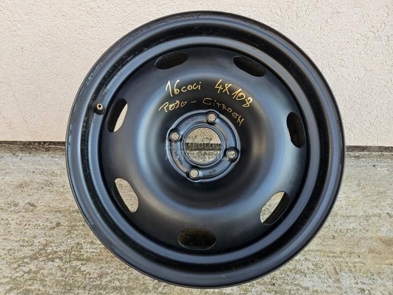 Čelične felne  16" 4 x 108