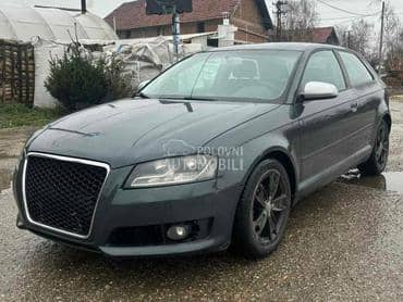 Retrovizor levi sivi 8P za Audi A3 od 2004. do 2013. god.