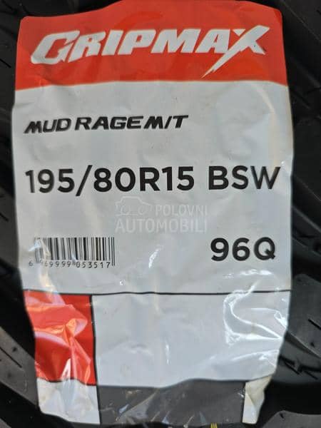 Gripmax 195/80 R15 Sve sezone