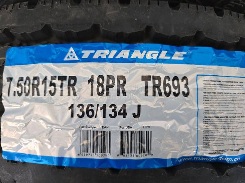 Triangle 7.5/100 R15 Sve sezone