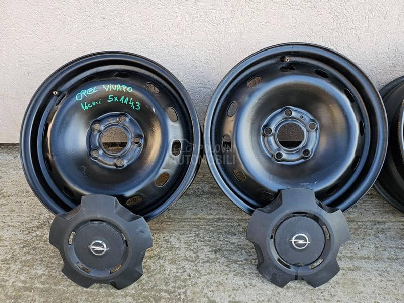 Čelične felne SENZORI 16" 5 x 114.3