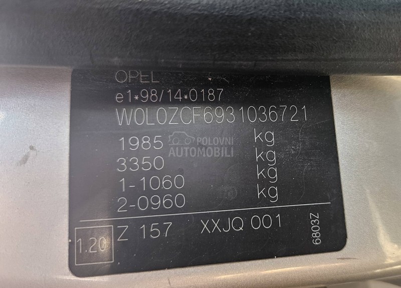 Opel Vectra C -  kompletan auto u delovima