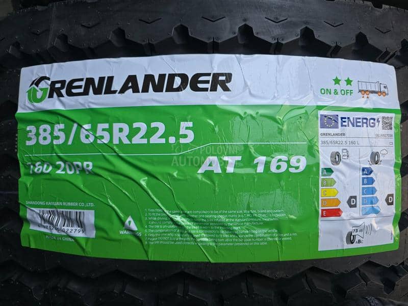 Grenlander 385/65 R22.5 Sve sezone