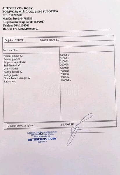 Smart ForTwo 
