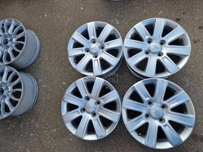 Aluminijumske felne  15" 4 x 114.3