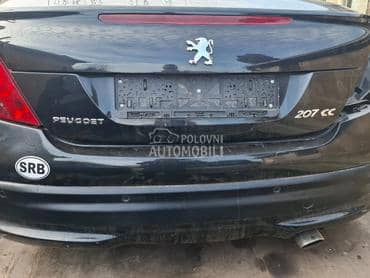 Zadnji branik cc za Peugeot 207 od 2006. do 2010. god.