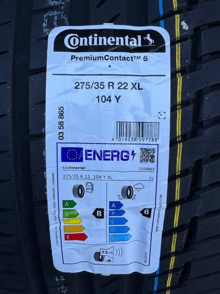 Continental 315/30 R22 Letnja
