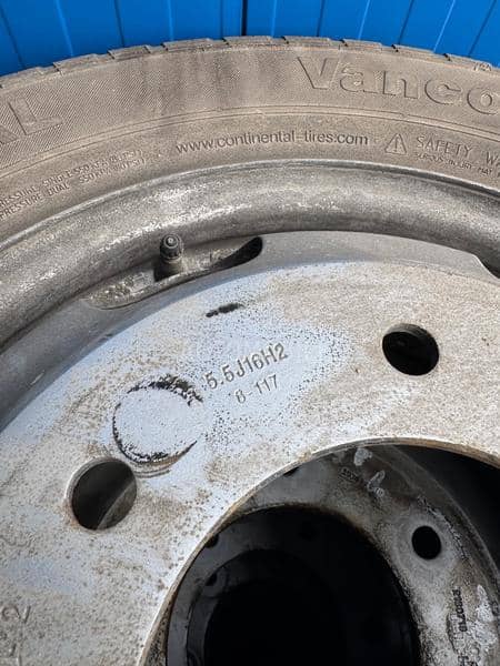 Čelične felne Renault 16" 