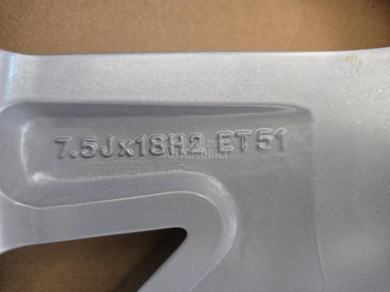 Aluminijumske felne volkswagen original 18" 5 x 112