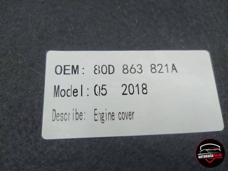 PVC ISPOD MOTORA ND-399