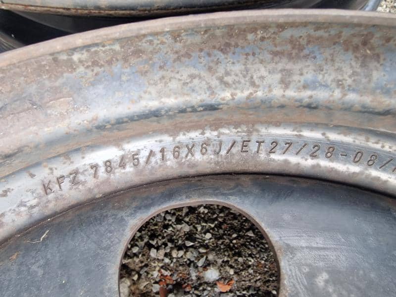 Čelične felne  16" 4 x 108