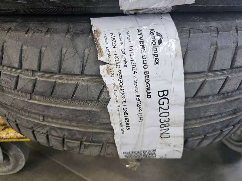 Riken 185/65 R15 Letnja
