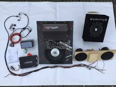 Pojacala,vufer,zvucnici,Radio za Opel Combo, Meriva, Corsa C od 2001. do 2009. god.