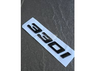 330i crna oznaka gepeka NOVO za BMW 330