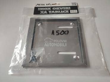 Ramovi tablica MOTO Inox